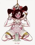 Remember To Bring Extra Rope When Preparing Your Spidergirl For Bondage (Ttyto-Thighs).