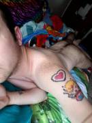 Went A Little Too Hard Last Night. Might Need A Cuddle Buddy For The Day~