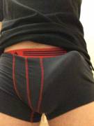 My Trunks Are Too Tight. Care To Take Them Off For Me?