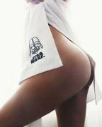 Vader's Covering Up Some Of The Good Parts.