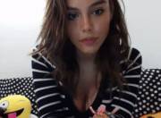 Some Gifs Of Cam Queen And Cock Princess Carolina Ramirez