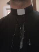 He Was On His Knees But Not For The Lord.