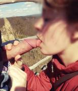 Lovely Blowjob On Holidays