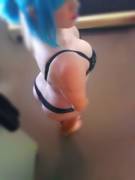 Blue Hair...don't Care X