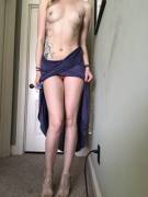 Love Not Wearing A Bra With Dresses.