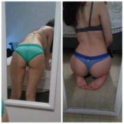 [Selling][18][Virgin][Gusset Peek] Innocent Bikini Panties And Sexy Thong On Sale!!!!!!