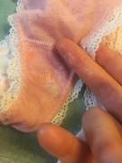[Selling][19][Us][Gusset Peek] Been Cuming In This Soft Pink Pair Whenever My Dormmate ...