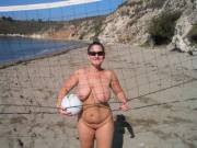 Mature Volleyball