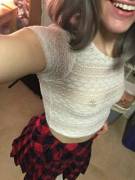 Just A Girl And Her Schoolgirl Skirt