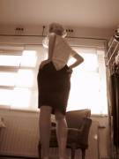 Undressing A(F)Ter A Long Day At Work