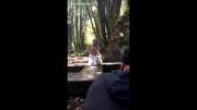 Snapchat Nip-Slip In The Forest