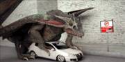 Gif Of Realistic Dragon Railing A Vw