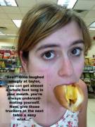 Almost A Whole Footlong! [Sissy/Humiliation}