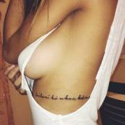 The Sideboob Tattoo Trend Is One Of The Greatest Things That's Ever Happened To Instagram.