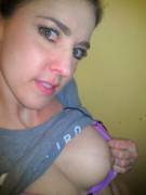 Flashing Just One Boob