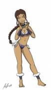Katara Teases In A Bikini