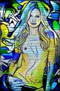 Graffiti Girl (Via R/Nsfwneuralnet)