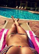 Quite A Bit Of Space From Belly Button To Bikini Bottom