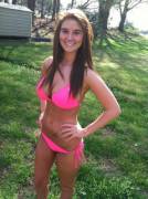 Busty Bikini Brunette