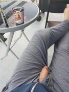 Crossed My Legs And It Popped Out This Morning On Balcony