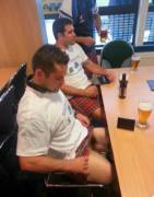 Slippin Out With His Mates