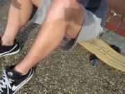 Ballsy On A Skateboard