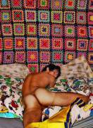 Patchwork Quilt, Cartoon Bedding, Lycra, And A Hot White Ass ... Which Caught Your ...