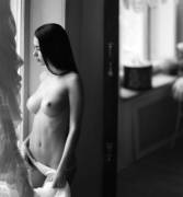 B&Amp;Amp;Amp;W Topless By The Window