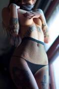 Fancy In Fishnets