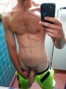 Blue Collar Public Restroom