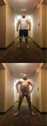 Fully Naked In A Hotel Hallway, Clothes 10 Rooms Away :D