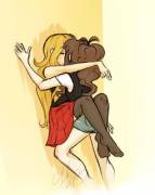 Wrapping Her Legs Around Her