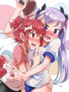 Grasping At Her Ping Pongs