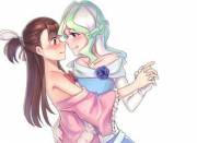 Akko X Diana [Little Witch Academia]