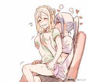 Matsuura Kanan And Ohara Mari (Love Live! And Love Live! Sunshine!!)