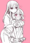 Envious Breast Fondling