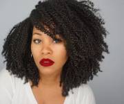 Fabulous Lips And Great Natural Hair