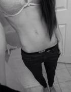 Pink Panties Peeking Out