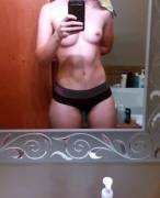 Tight Ab'd 20 Year Old In Vs