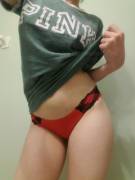 Pink Shirt And Panties