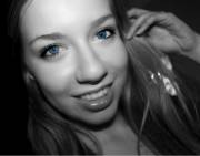 Black And White And Blue