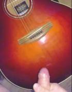 [Proof] Cum On A Guitar
