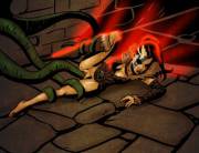 Darkness Holds Dominion; The Hellion Encounters Some Eldritch Tentacles (Hydra-Bomb) ...