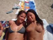 Topless With A Friend