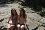 Topless With A Friend