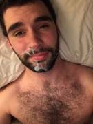 A Man Always Looks Hotter With A Load On His Face