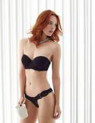 Redhead With Black Lingerie (X-Post /R/Candygirl)