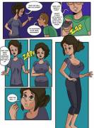 Darkoshen's Comic Based On A Story Of Mine (Xpost From R/Bimbofication)