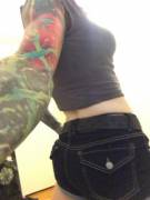 Fancy Tattooed Trans Here To Celebrate Coming Out