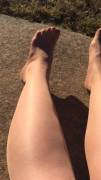 Shimmery Legs And Feet